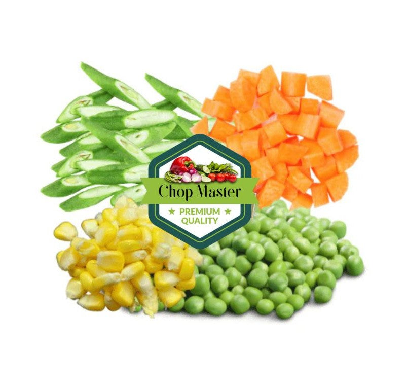 French Beans, Corn, Peas & Carrot Mix 500gm (مکس سبزی)