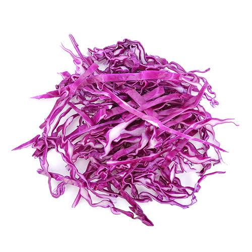 Red Cabbage Julienne Cut 250gm (سرخ گوبھی)