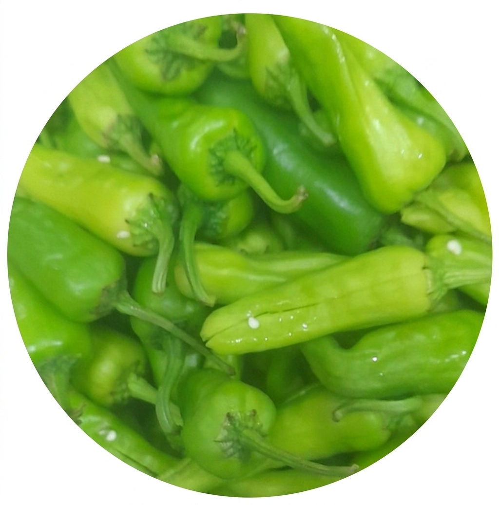Achari Green Chili 1kg (اچاری ہری مرچ)