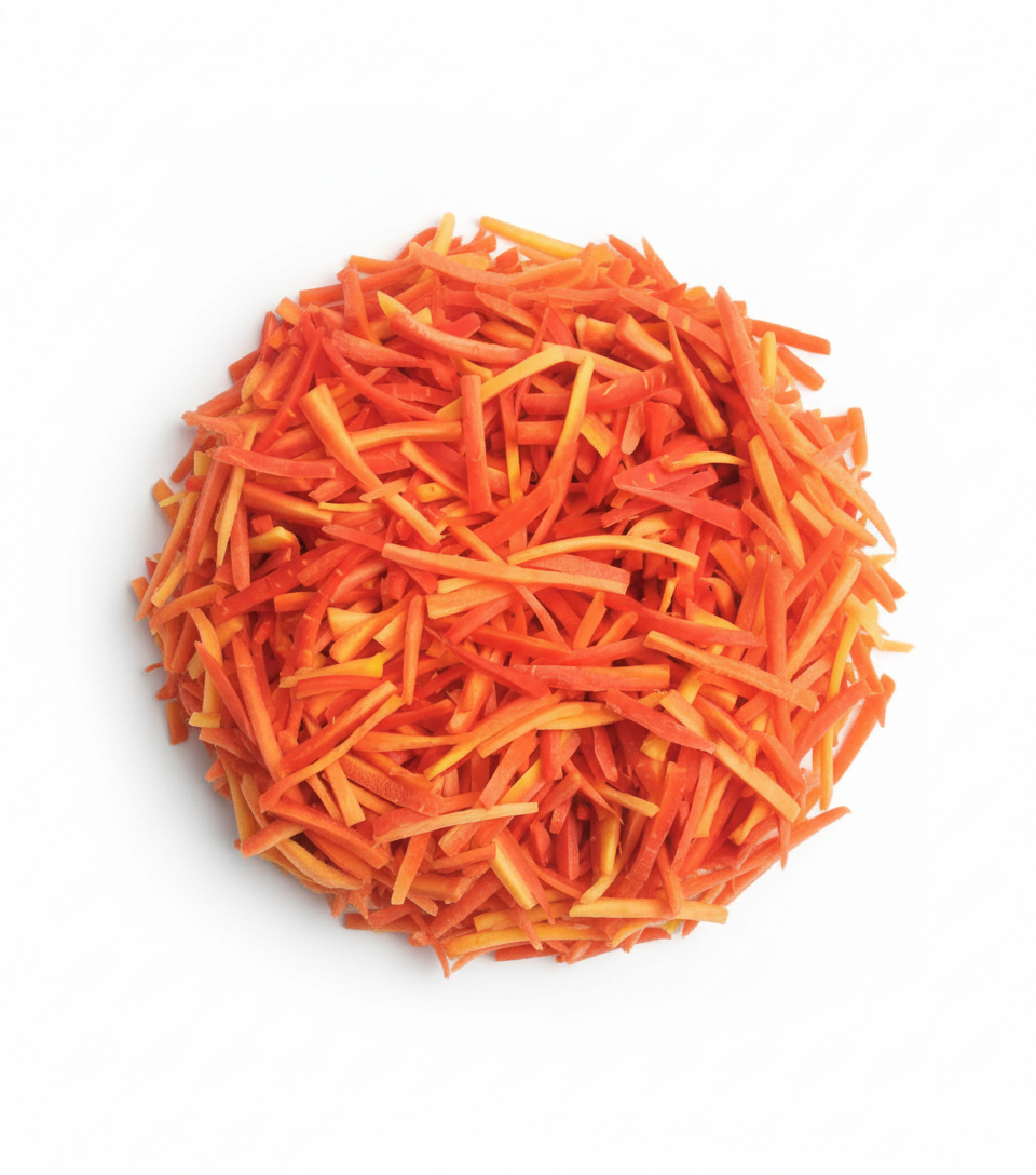 Desi Carrot Julienne Cut 250gm (گاجر)
