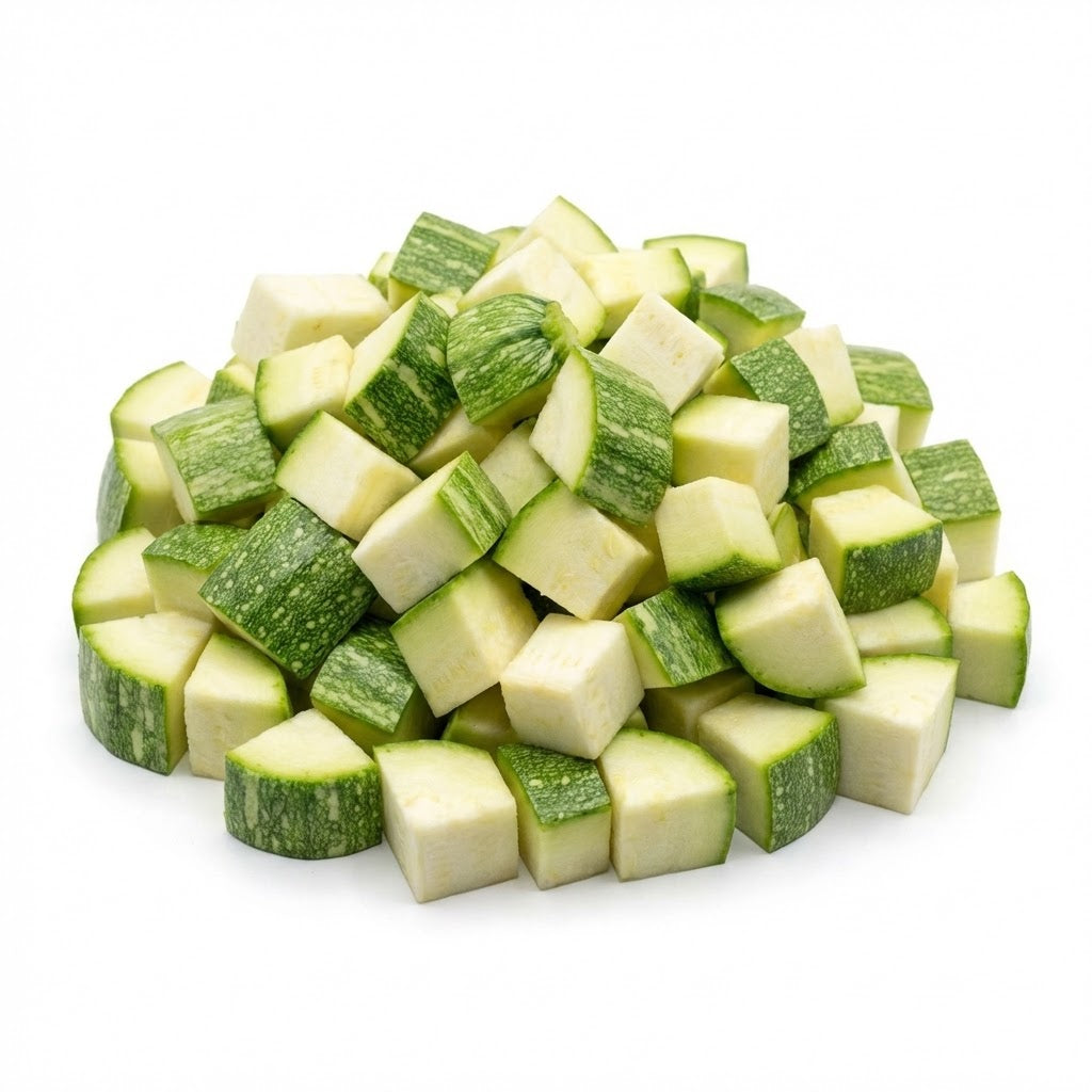 Zucchini Cube Cutt 500gm (کدو مادو)