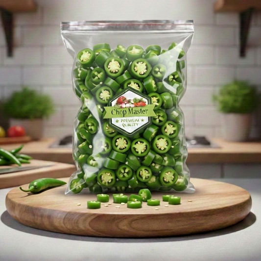 Green Chili Chopped 100gm (ہری مرچ)