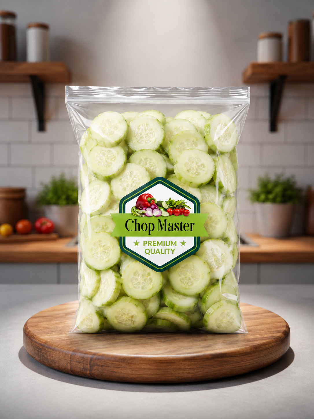 Sponge Gourd Slice Cut 500gm (گھیا توری)