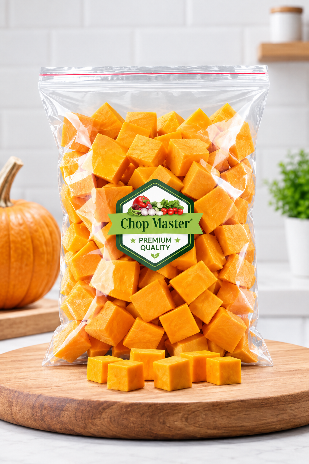 Pumpkin Cube Cut (حلوہ کدو)