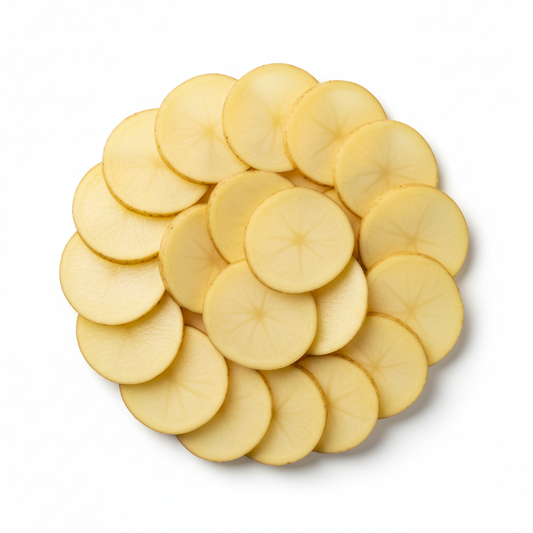 Potato Sliced Cut 500gm (آﻟﻮ)