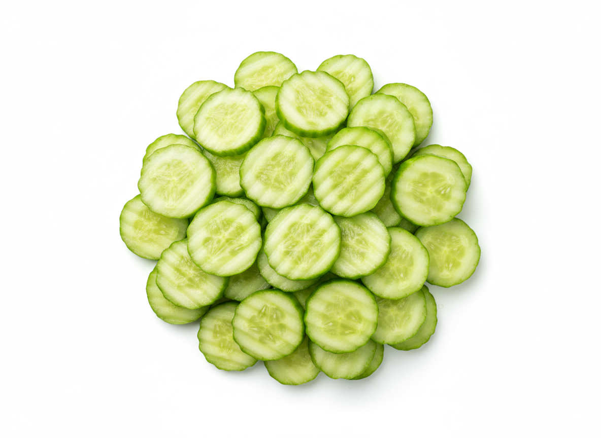 Cucumber Slice 500gm (کھیرا)
