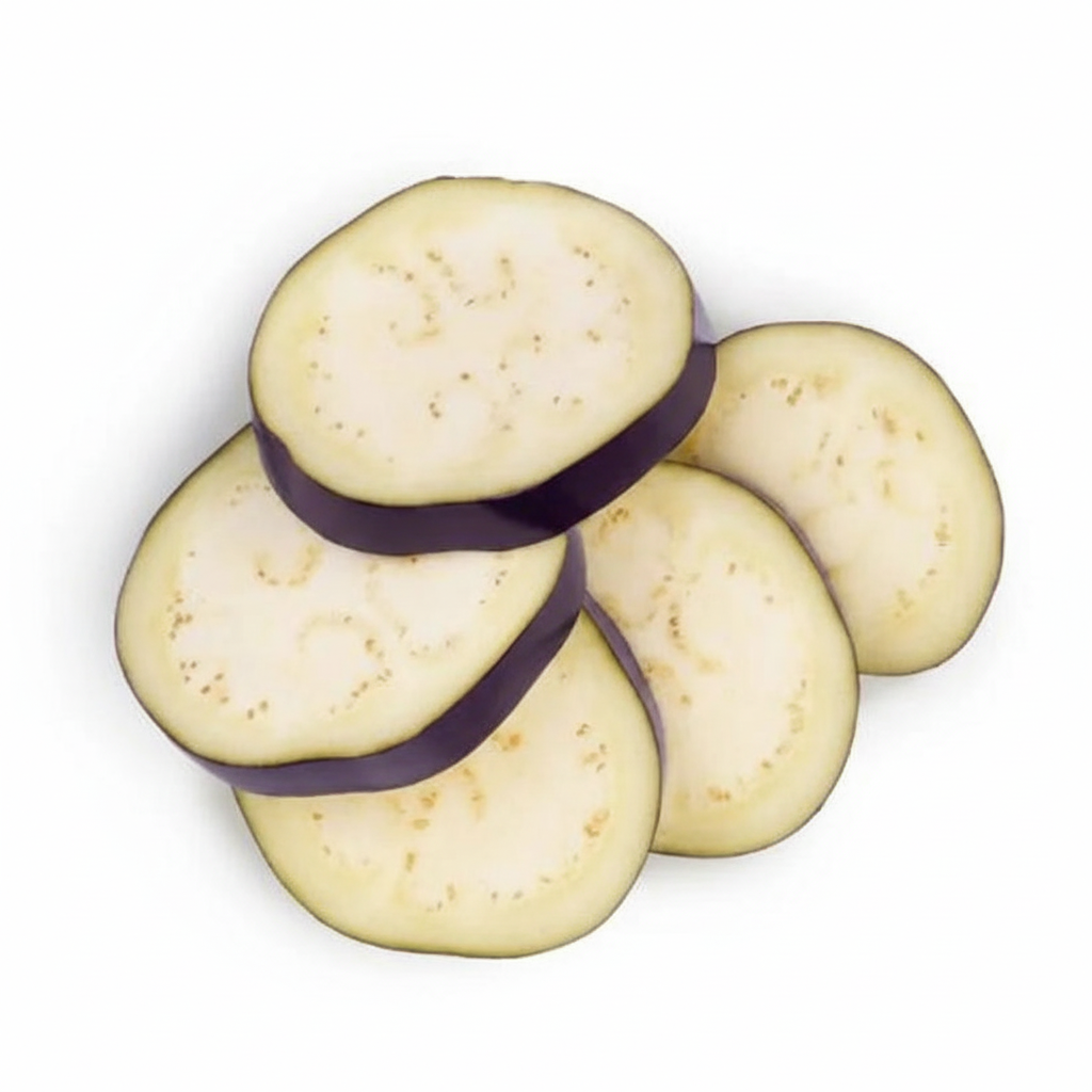 Brinjal Slice Cut 500gm (ﺑﯿﻨﮕﻦ)