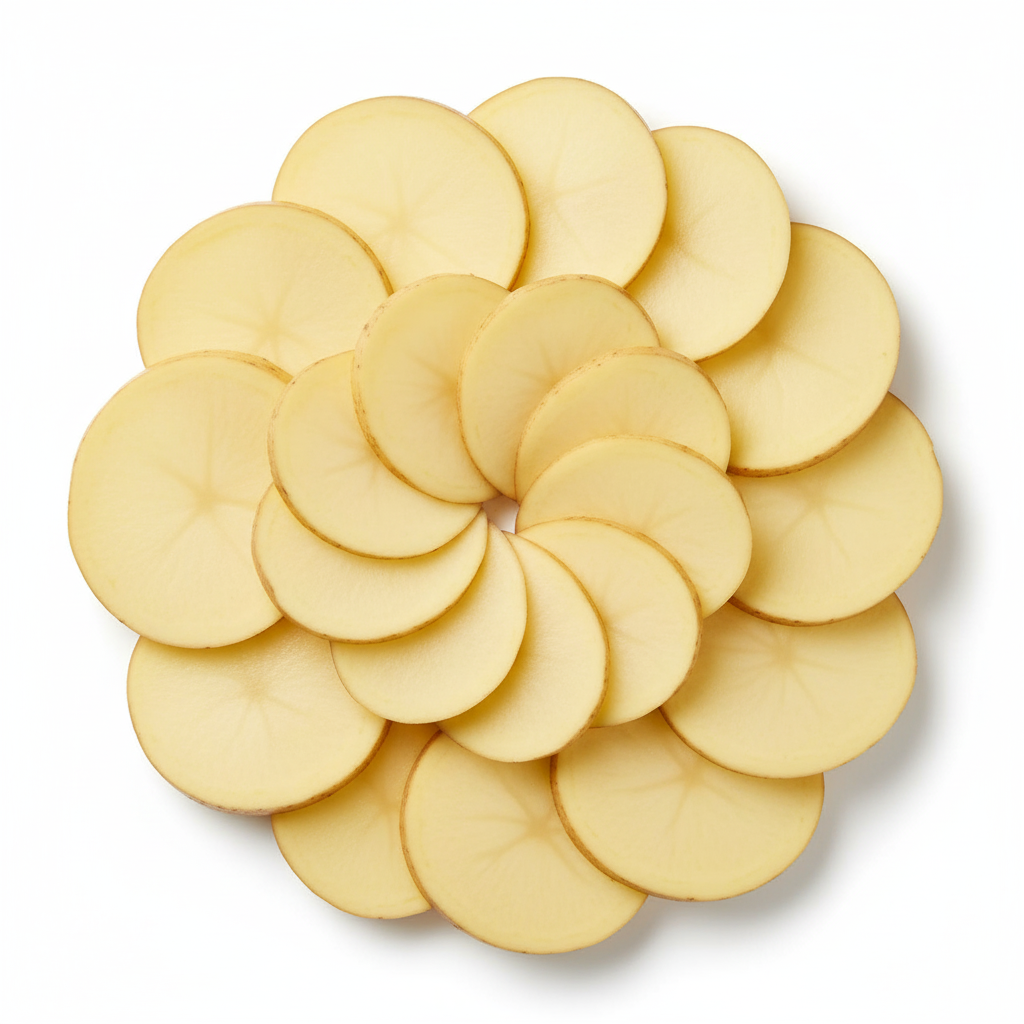 Potato Sliced Cut 500gm (آﻟﻮ)