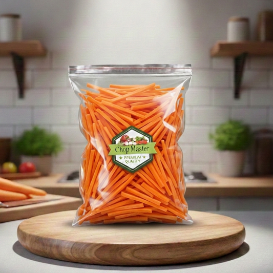 China Carrot Julienne Cut 250gm (چائنہ گاجر)