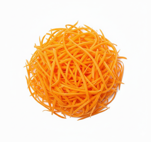 China Carrot Julienne Cut 250gm (چائنہ گاجر)