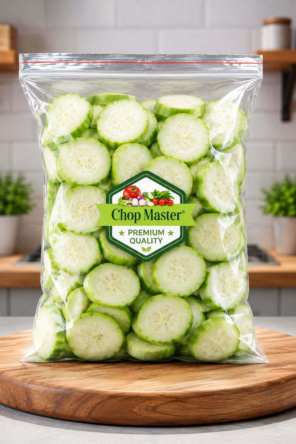 Sponge Gourd Slice Cut 500gm (گھیا توری)